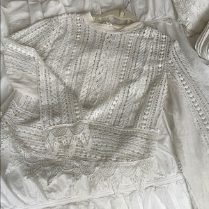 White Lace Top